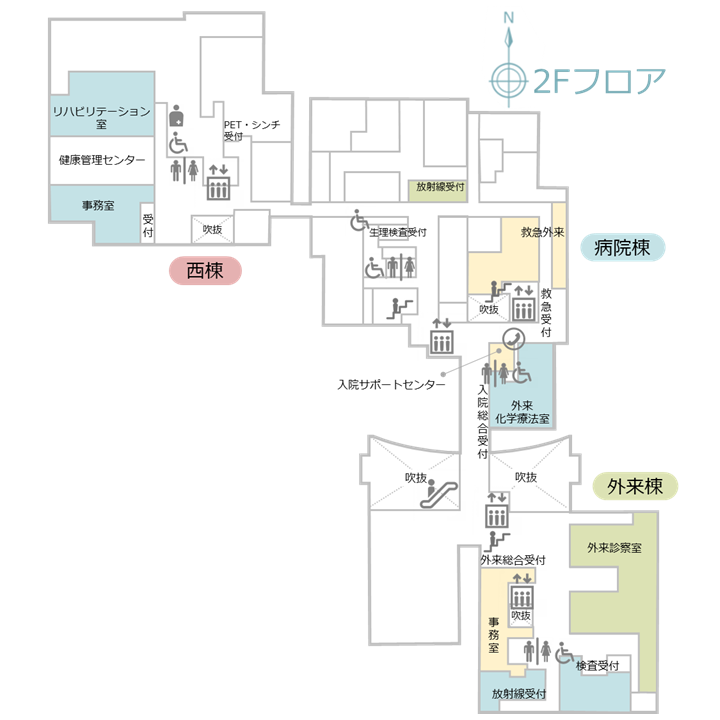 フロア平面図2F